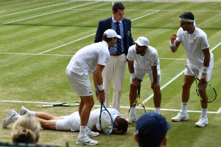 DRAMA U MEČU ZA PAMĆENJE NA WIMBLEDONU: Nevjerojatna borba trajala 4 sata i 57 minuta igre