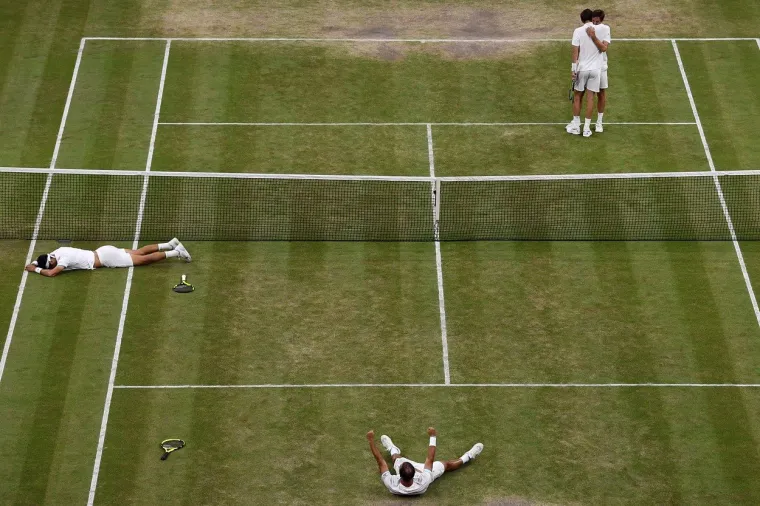 DRAMA U MEČU ZA PAMĆENJE NA WIMBLEDONU: Nevjerojatna borba trajala 4 sata i 57 minuta igre