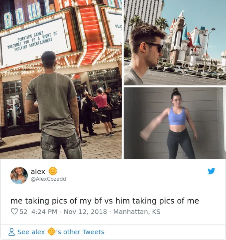 Urnebesne usporedbe iz viralnog izazova 'Kako mene dečko slika i kako ja slikam njega'