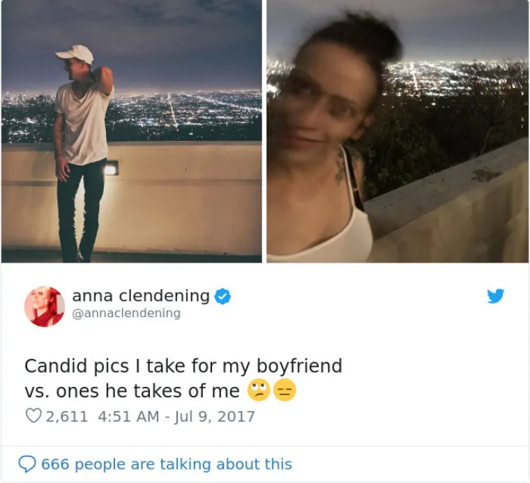 Urnebesne usporedbe iz viralnog izazova 'Kako mene dečko slika i kako ja slikam njega'