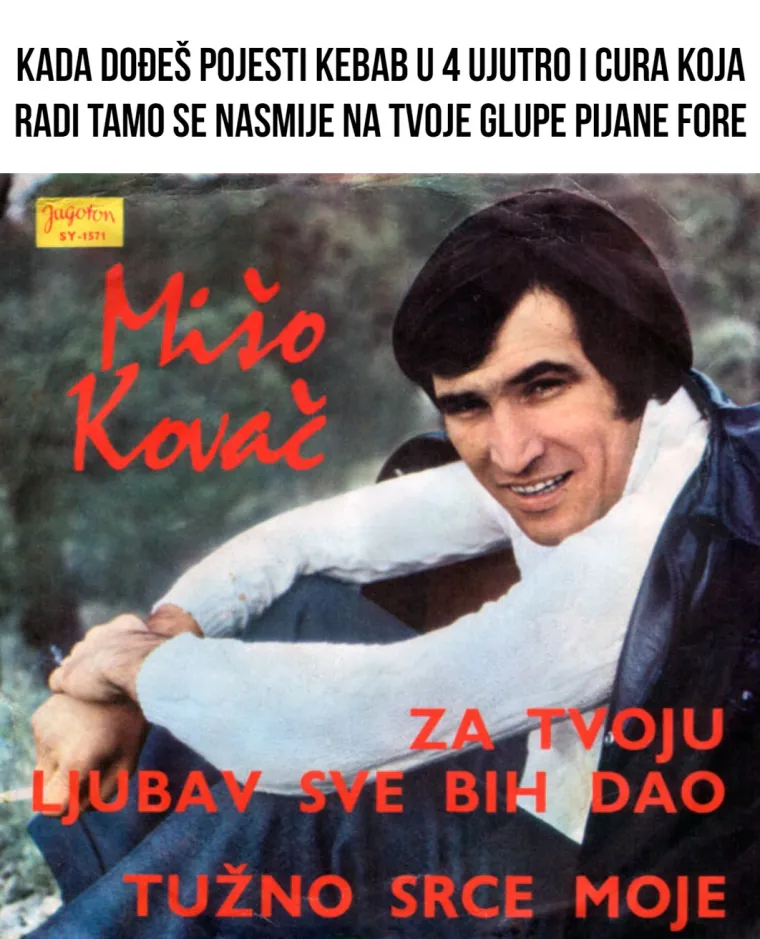 Mi&scaron;o Kovač danas slavi rođendan: Darujemo mu ove meme koje smo napravili od njegovih albuma
