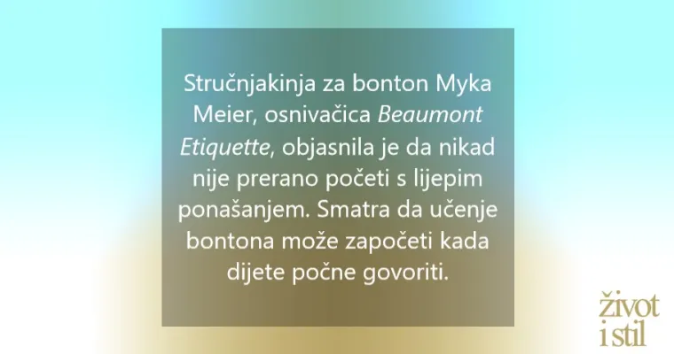 20 pravila lijepog ponašanja koje svako dijete treba znati