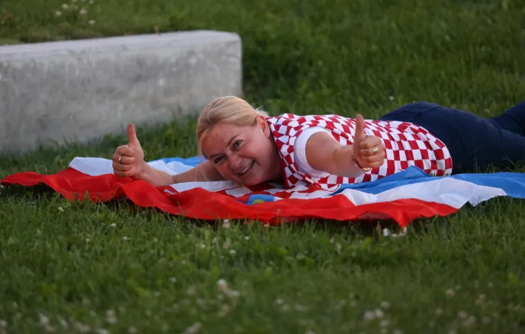 Bandićeve fontane zasvijetlile u znaku Vatrenih