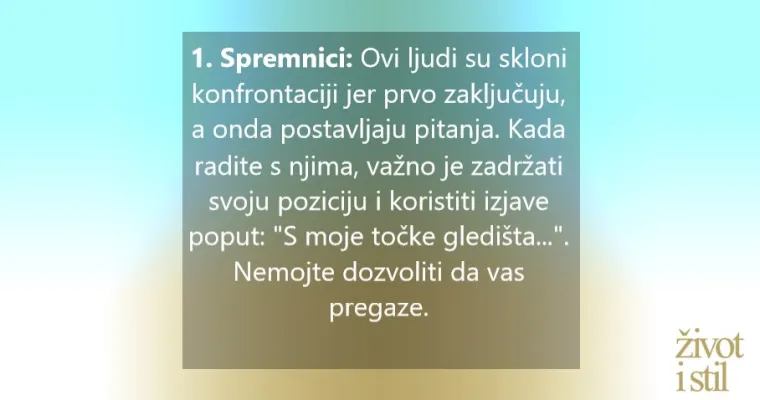 Svakodnevno ih susrećete: 10 tipova 'teških ljudi' i kako se nositi s njima