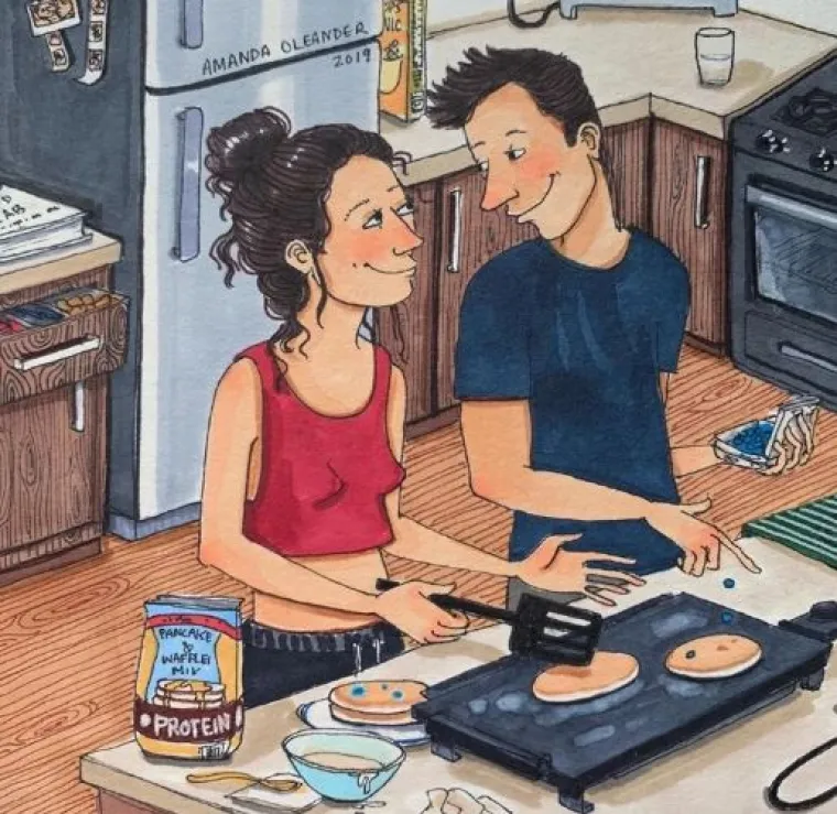 Nove iskrene ilustracije koje pokazuju &scaron;to se u svakoj dužoj ljubavnoj vezi događa iza zatvorenih vrata