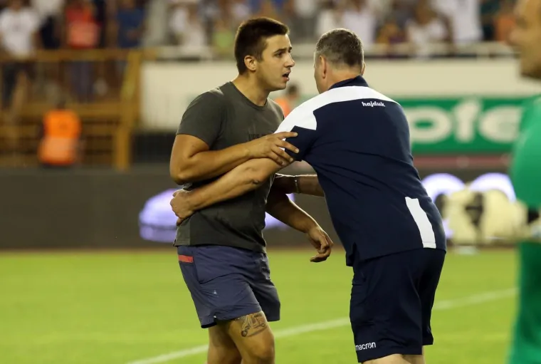 STRAVA I UŽAS: Ovako je to izgledalo nakon povijesne blamaže Hajduka; situacija je u jednom trenutku izmaknula kontroli