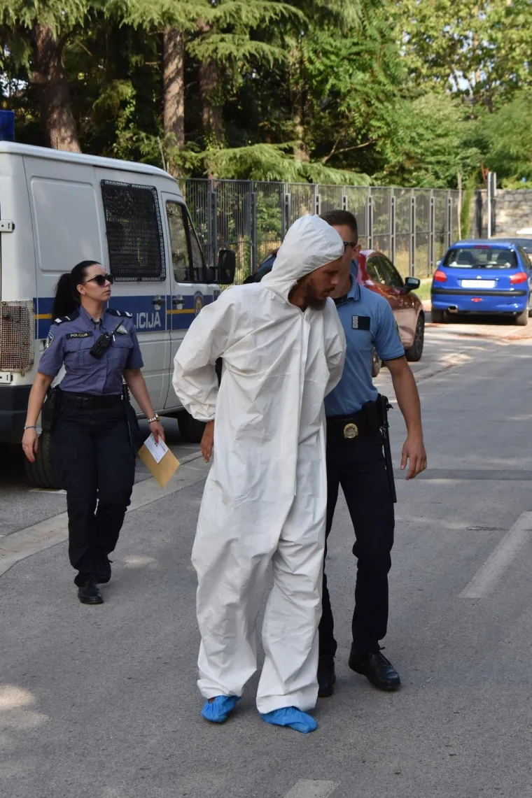 Pula: Privođenje osumnjičenog za ubojstvo njemačkog turista