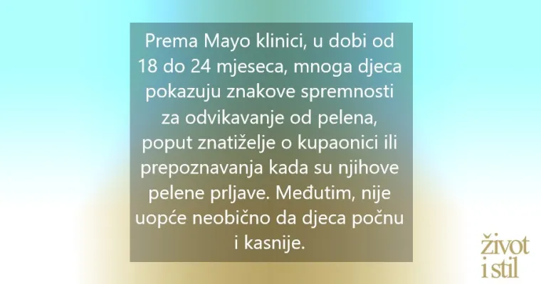 8 trikova koji vam mogu pomoći da dijete lakše odviknete od pelena
