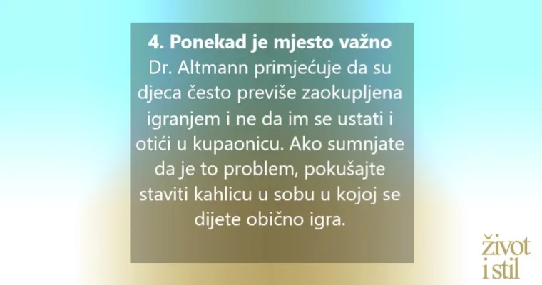 8 trikova koji vam mogu pomoći da dijete lakše odviknete od pelena