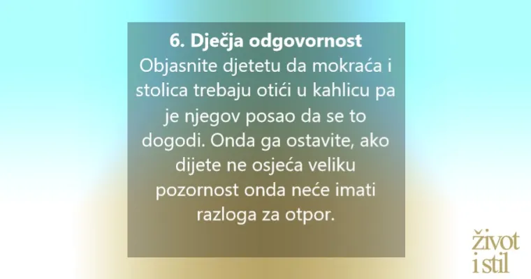 8 trikova koji vam mogu pomoći da dijete lakše odviknete od pelena