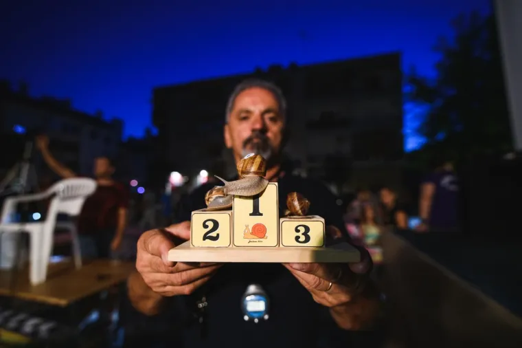 Uzbudljivo prvenstvo: U neočekivanom obratu titulu najbržeg osvojio puž iz staze 6