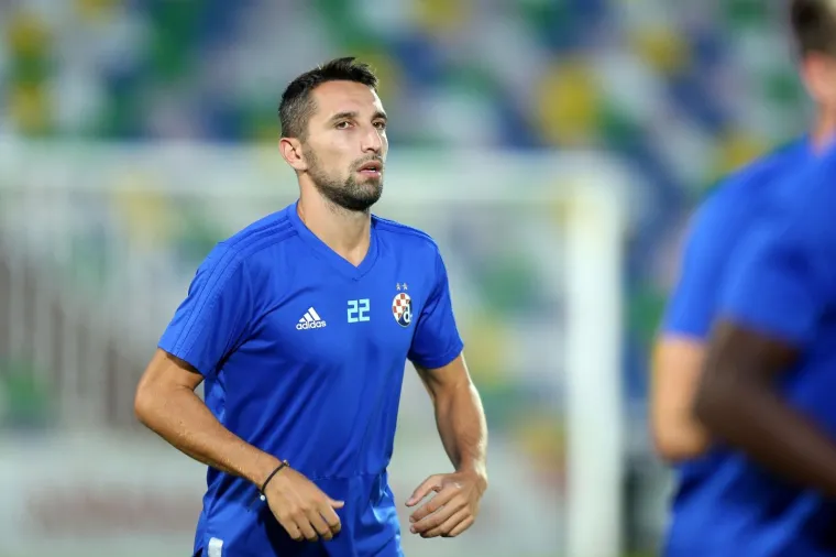 22.07.2019., stadion Mikheil Meskhi, Gruzija, Tbilisi - Trening GNK Dinama pred sutrasnju utakmicu 2. pretkola UEFA Lige prvaka, FC Saburtalo - GNK Dinamo.  Marin Leovac. 
Photo: Luka Stanzl/PIXSELL