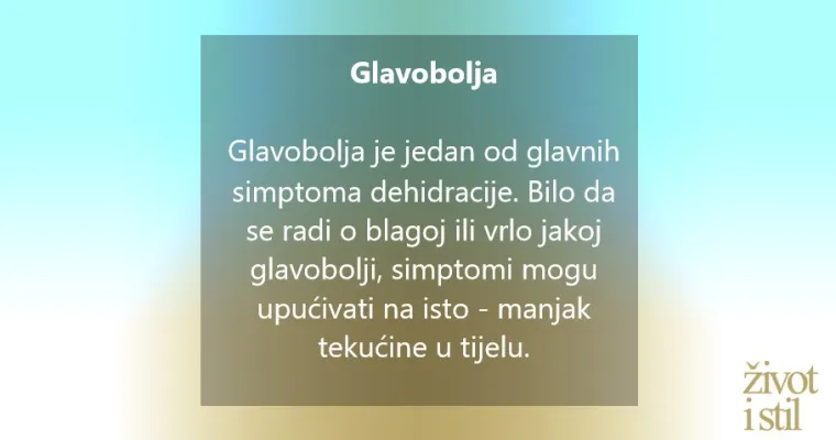 7 sigurnih znakova da ste dehidrirani i da odmah trebate popiti barem ča&scaron;u vode