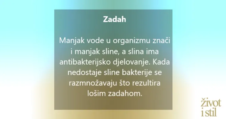 7 sigurnih znakova da ste dehidrirani i da odmah trebate popiti barem ča&scaron;u vode