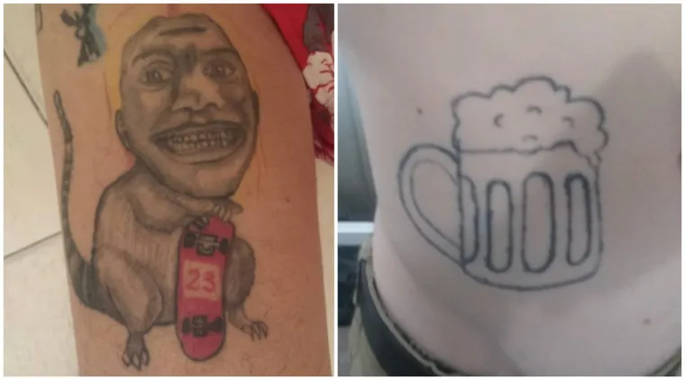 Ako si ikada mislite ovako nešto tetovirati, molimo vas da razmislite opet