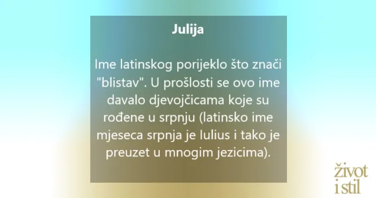 10 posebnih dječjih imena inspiriranih ljetom, morem i suncem