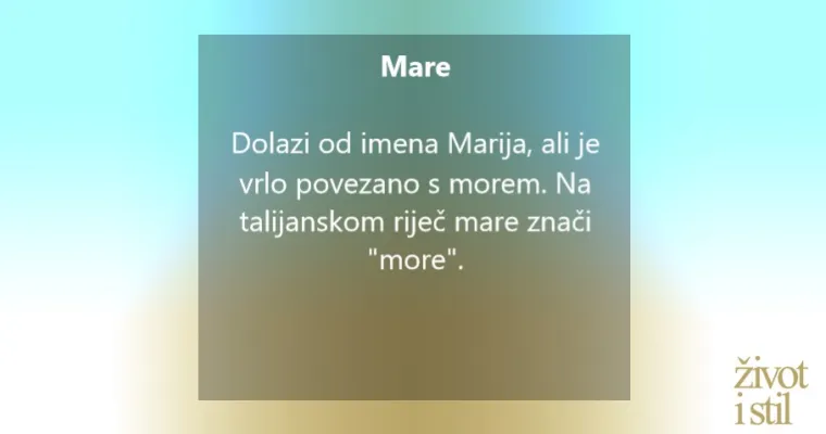10 posebnih dječjih imena inspiriranih ljetom, morem i suncem
