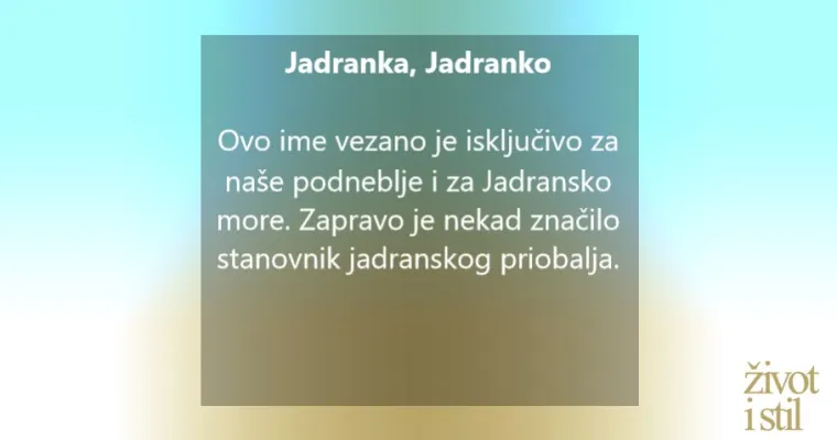 10 posebnih dječjih imena inspiriranih ljetom, morem i suncem