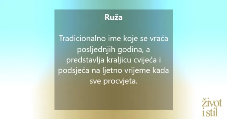 10 posebnih dječjih imena inspiriranih ljetom, morem i suncem