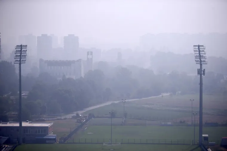 Novi Zagreb u sumaglici od dima, izdano upozorenje za građane: 'Ne zadržavajte se vani bez prijeke potrebe'