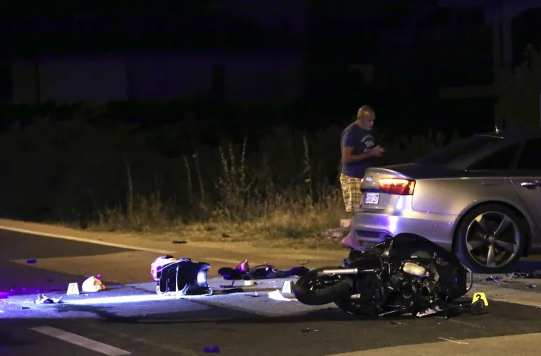 U prometnoj nesreći kod &Scaron;ibenika poginuo motociklist