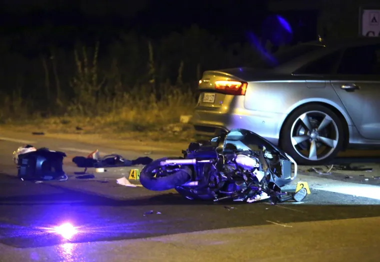 U prometnoj nesreći kod &Scaron;ibenika poginuo motociklist