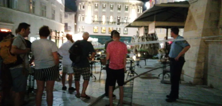 Požar u restoranu u centru Splita, gosti čuli eksplozije i bježali u panici