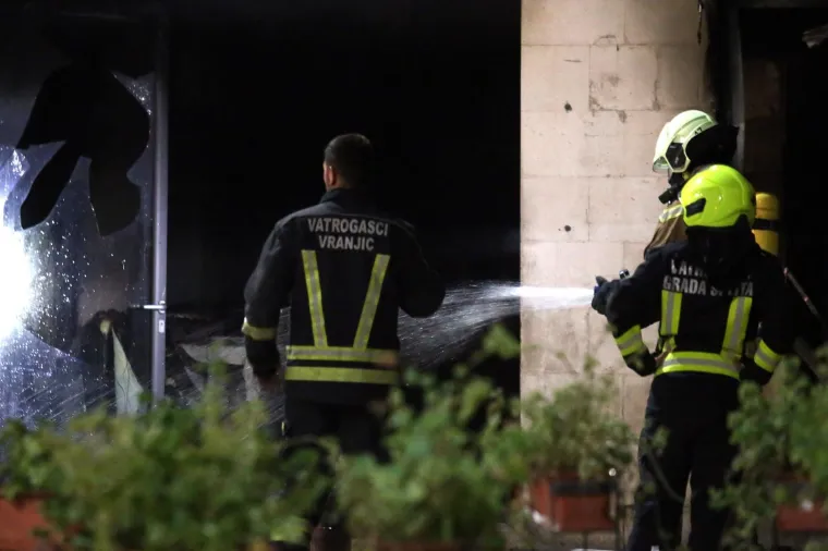 Požar u restoranu u centru Splita, gosti čuli eksplozije i bježali u panici