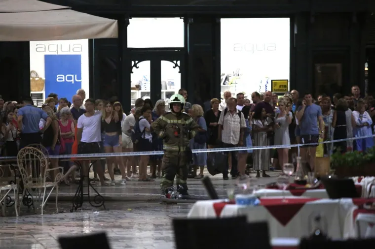 Požar u restoranu u centru Splita, gosti čuli eksplozije i bježali u panici