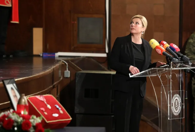 Komemoracija poginulom hrvatskom vojniku: Obitelj, prijatelji i kolege odaju počast Josipu Briškom
