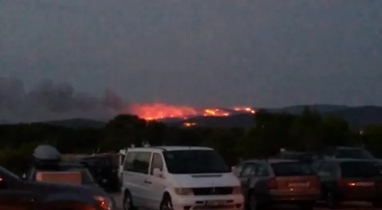 FOTO Izbio veliki požar kod &Scaron;ibenika!
