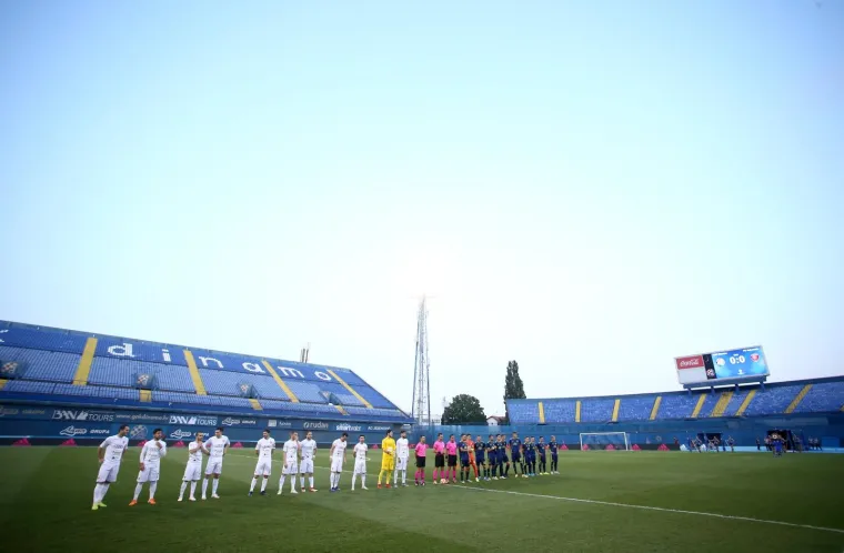 TUGA I JAD U MAKSIMIRU: Modri pred sablazno praznim tribinama igraju za Ligu prvaka