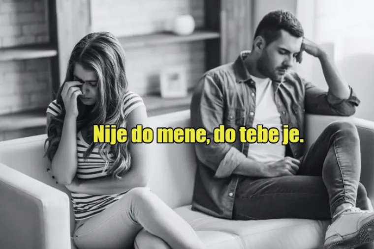 'Nije do tebe, do njega je': Najgore izlike za prekid veze koje je većina nas vjerojatno čula
