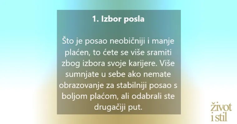 14 stvari zbog kojih biste se trebali prestati sramiti