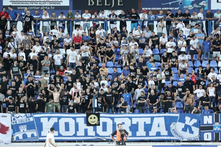 OSIJEK JUNAČKI PAO: Tužna su bila lica, iako su zaslužili i dobili pljesak