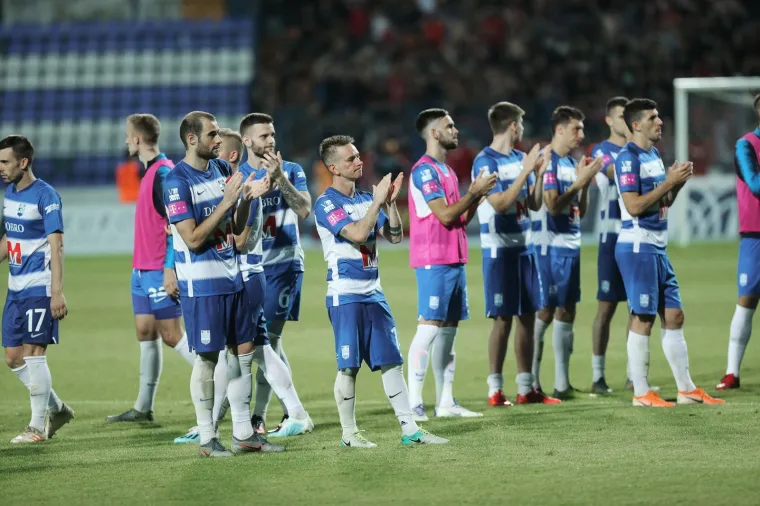 OSIJEK JUNAČKI PAO: Tužna su bila lica, iako su zaslužili i dobili pljesak