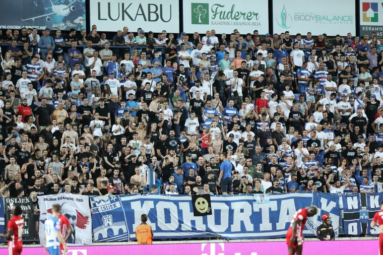 OSIJEK JUNAČKI PAO: Tužna su bila lica, iako su zaslužili i dobili pljesak