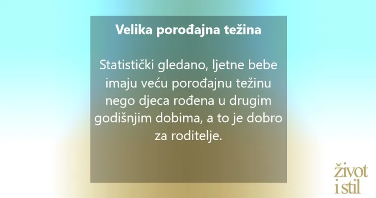 6 razloga za&scaron;to su bebe rođene u kolovozu posebne