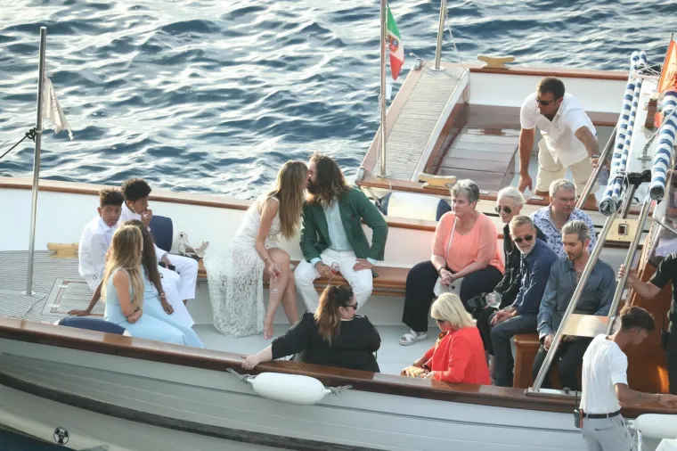 Danas su u restoranu Riccio u talijanskom Capriju s obitelji i najbližim prijateljima proslavili svoje vjenčanje. Foto: Sanjin Strukic/PIXSELL