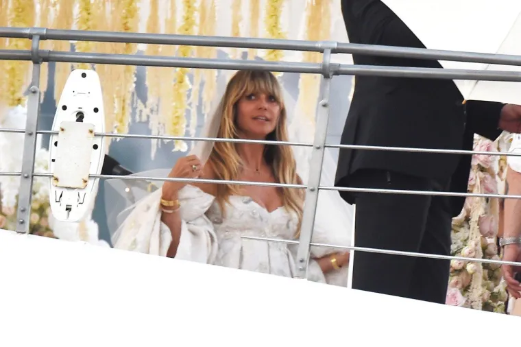 VJENČALI SE HEIDI KLUM I TOM KAULITZ: Bračne zavjete izmijenili su na luksuznoj stometarskoj jahti