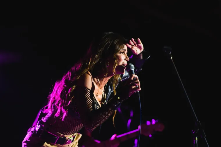 Pjevačica Severina Kojić održala je koncert u Zadru kojemu je prisustvovao i njen novi menadžer Alen Ključe. Foto: Marko Dimić/PIXSELL