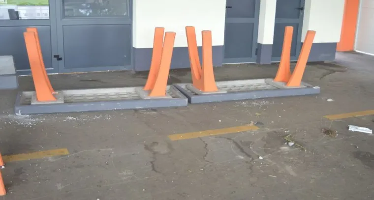 Tko razbija po tržnici u Kotoribi? 'Ovo nije slučajno. Klupe su teže od 200 kg'