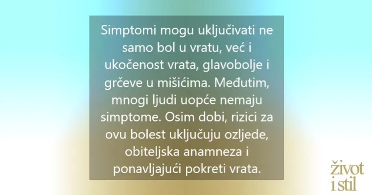8 razloga zašto vas boli vrat i što učiniti u vezi s tim