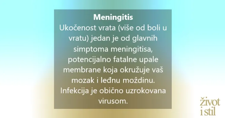 8 razloga za&scaron;to vas boli vrat i &scaron;to učiniti u vezi s tim