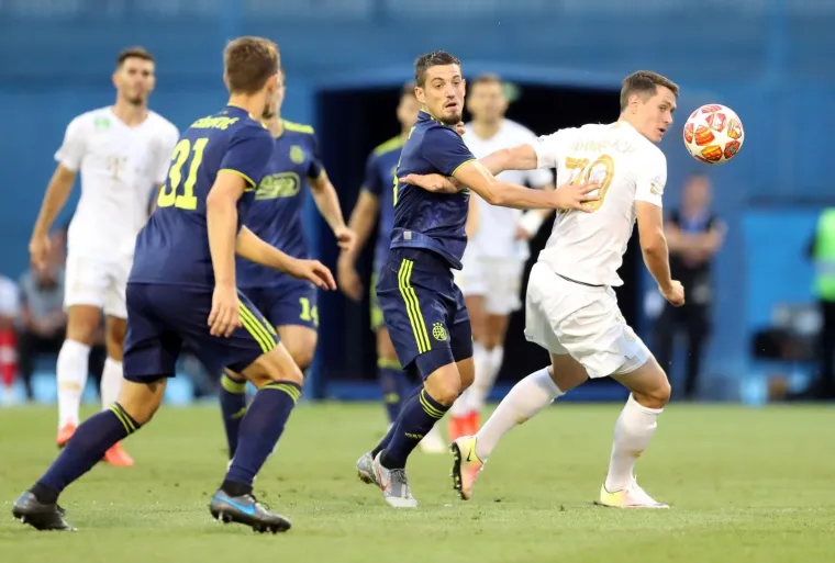 Stadion Maksimir, Zagreb - Prva utakmica 3. pretkola UEFA Lige prvaka, GNK Dinamo - Ferencvarosi TC. Photo: Slavko Midžor/PIXSELL
