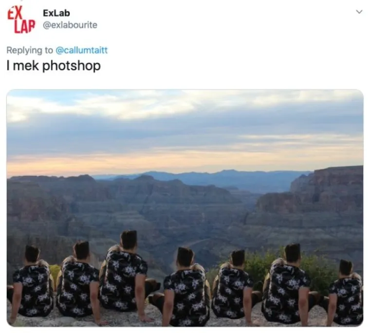 FRAJER TRAŽIO LJUDE DA MU MAKNU BIVŠU SA SLIKE: Morao je znati da će se ovo dogoditi, Twitter izgorio od smijeha