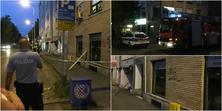 Vatrogasci dežuraju do jutra: Zgradi u Zagrebu je prijetilo uru&scaron;avanje