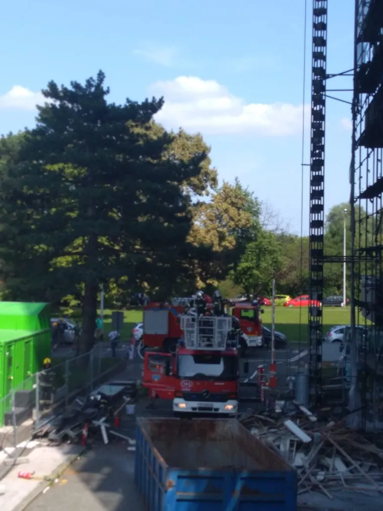 Požar u ministarstvima prometa i turizma, gorjela popularna 'Kockica'!