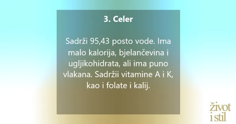 12 namirnica za blistavu kožu: Krastavci, tikvice, lubenica...