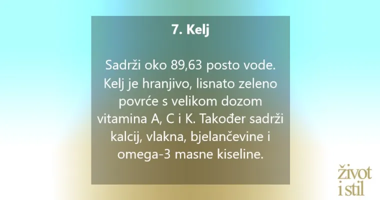 12 namirnica za blistavu kožu: Krastavci, tikvice, lubenica...